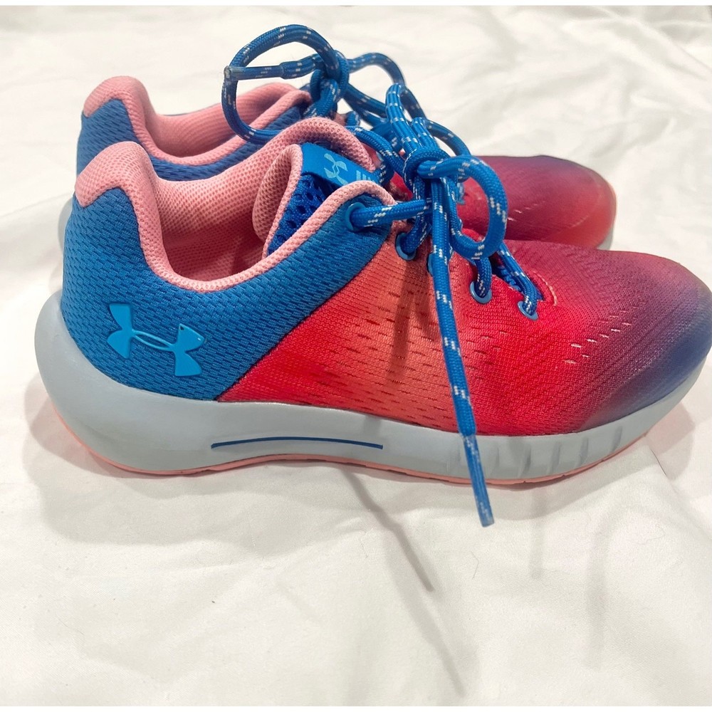 Under Armour Kids Gradient Pink Blue Red Sneakers